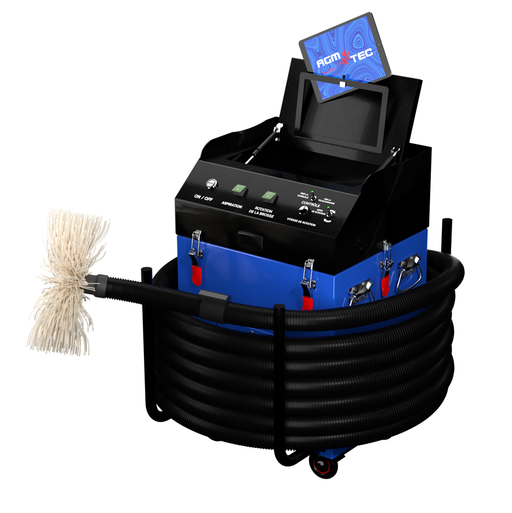 Aspicam® V3, aspirateur et nettoyeur de conduit de ventilation